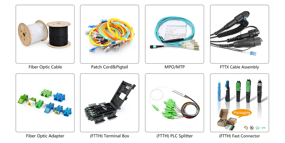 Dys Customized Odva MPO Fiber Optic Cpri Cable 12core MPO Trunk Cable Fiber Optical Cable