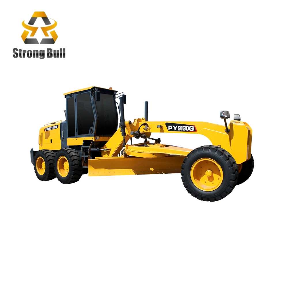 Motor Grader Py9130 with Ripper and Front Blade Scarifier Grader