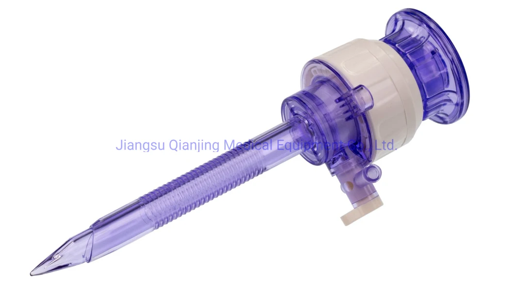 Surgical Laparpscopic Instruments Disposable Atraumatic Laproscopic Trocar with Cannula and Obturator