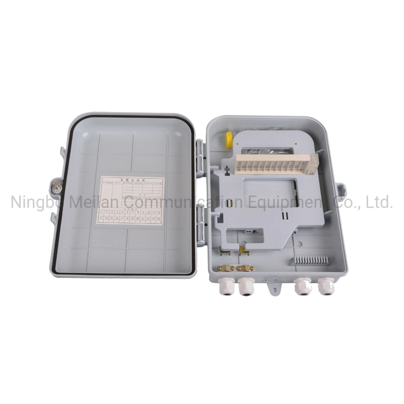 Pole Mount Type Outdoor ABS Plastic FTTH Access Fiber Optic Junction Box