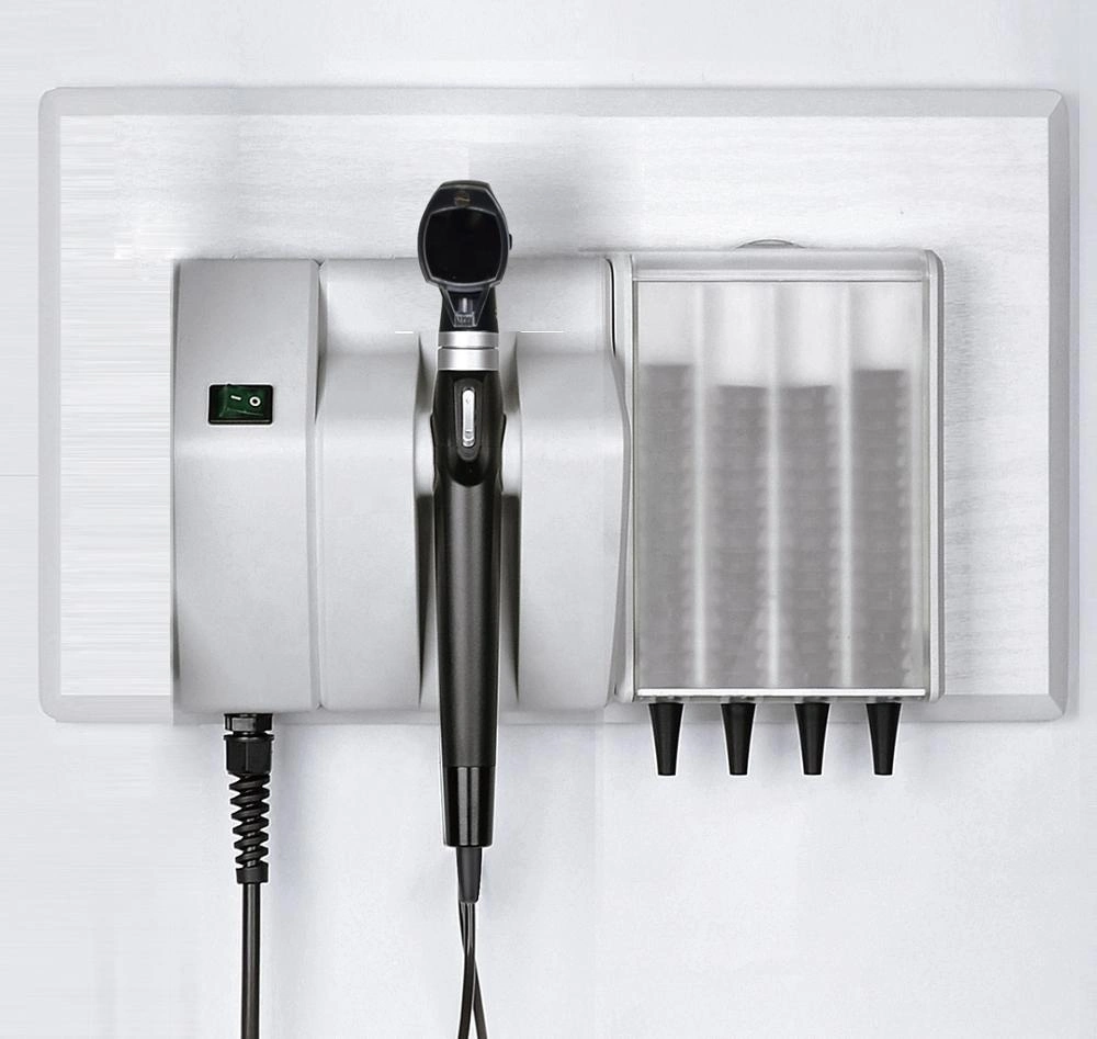LED Wall Mount Otoscope with Ear-Specula Dispenser