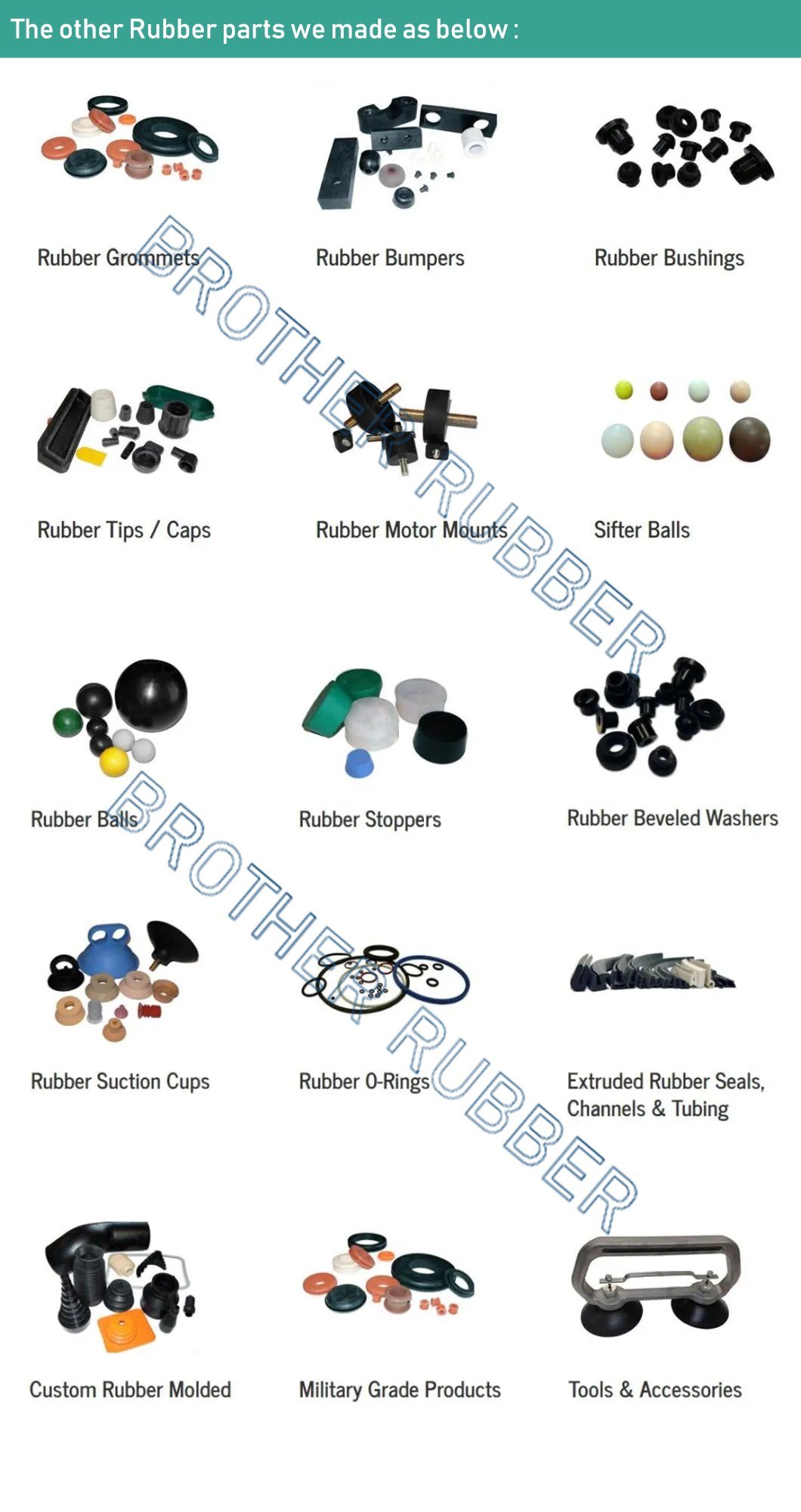 Rubber Sealing Strip/Extrusion Profile/Extruded EPDM Rubber Seal