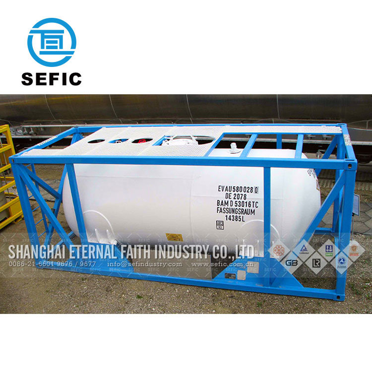 LPG ISO Tank Container Pressure Vessel Storage Tank