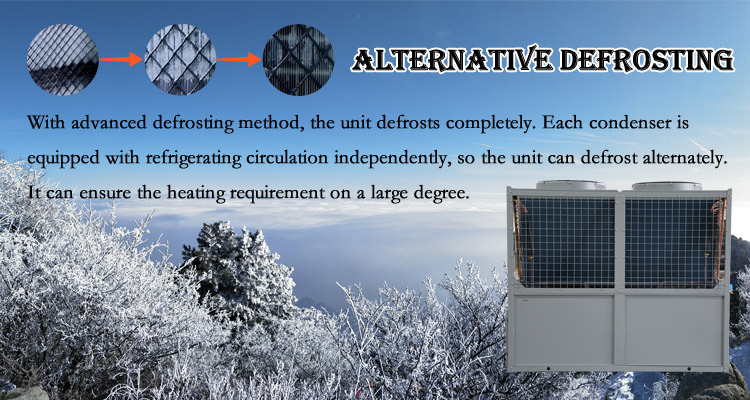 Low Temperature Air Source Heat Pump for Air Conditioners