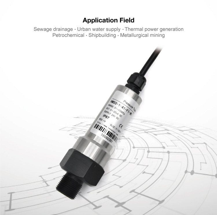 Sumersible Pressure Transducer for Liquid Monitoring (JC650-12)