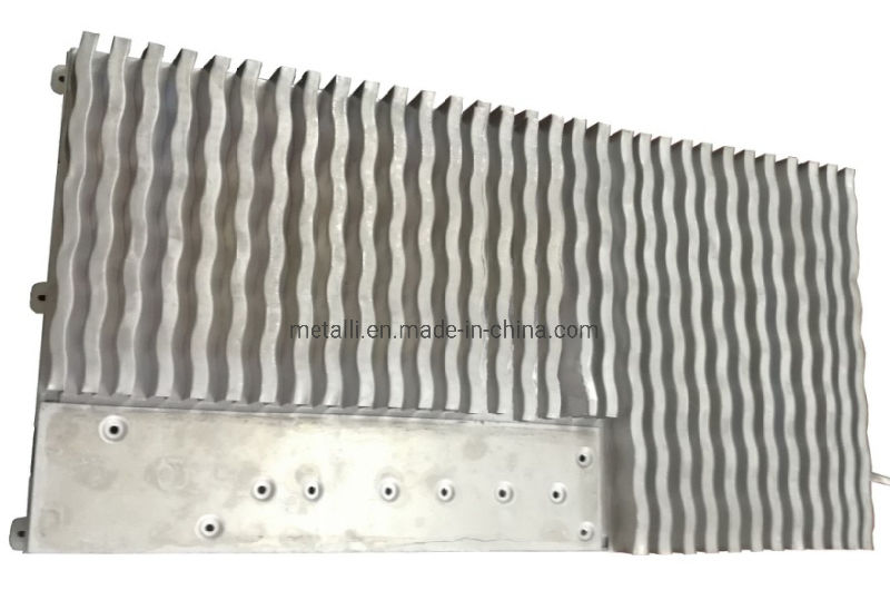 Aluminum Fins with Microchannel Tube