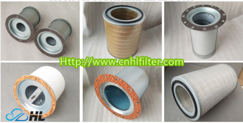 Compressed Air Pipe Exhaust Air Filter Element 88343538 88343504