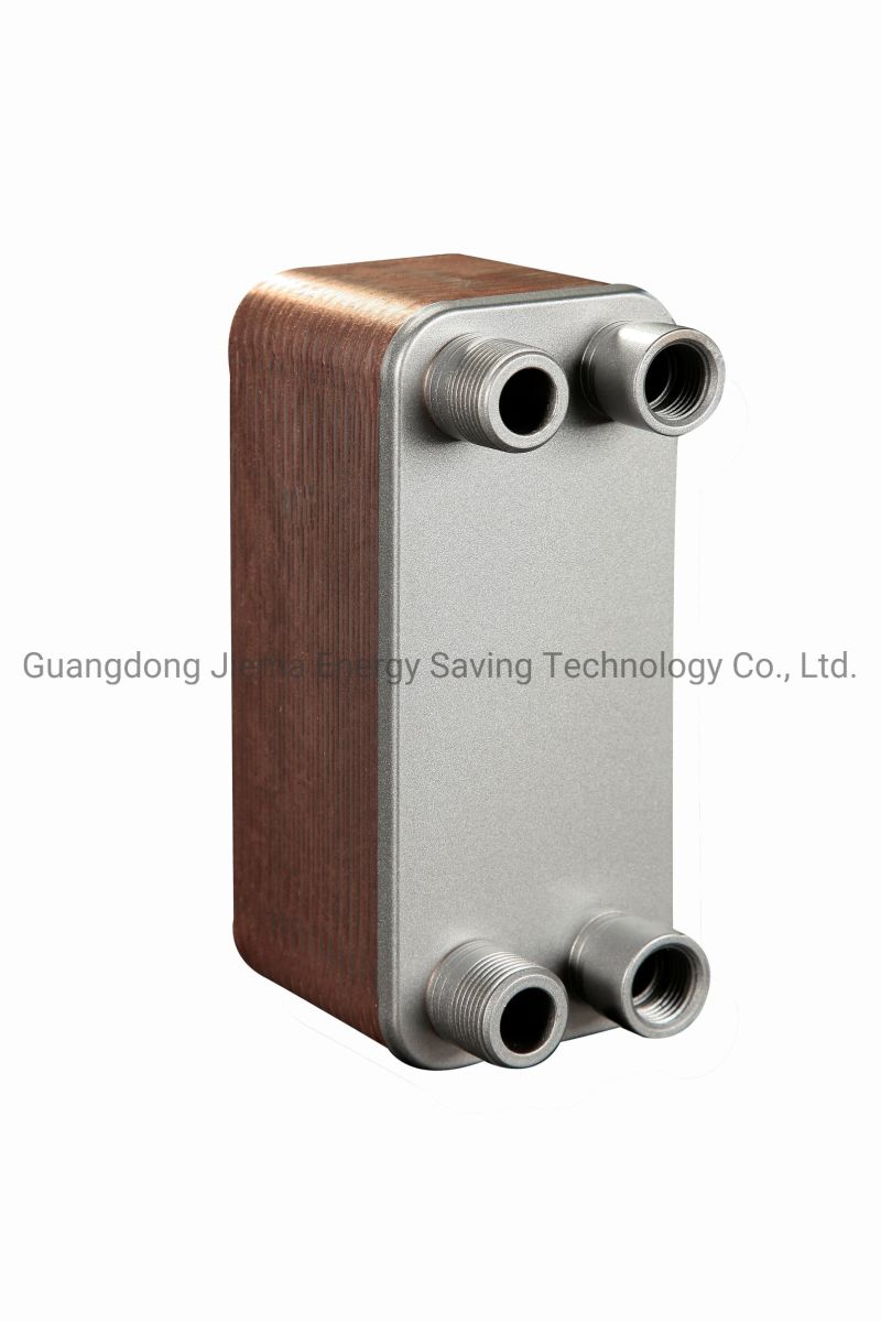 High Efficient Stainless Steel Libr Brazed Plate Heat Exchanger with 99.9% Copper