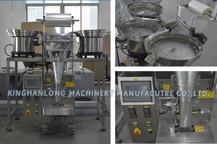 New Automatic Hardware Bolt Nail Screw Counting Bag Packing Machine Eyelets Metal Spare Parts Packing Machine