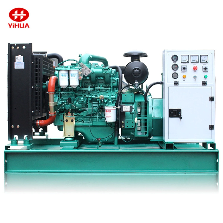 Yuchai Power Electric Open Frame Diesel Generator Set (42.5-750kVA/34-600kw)