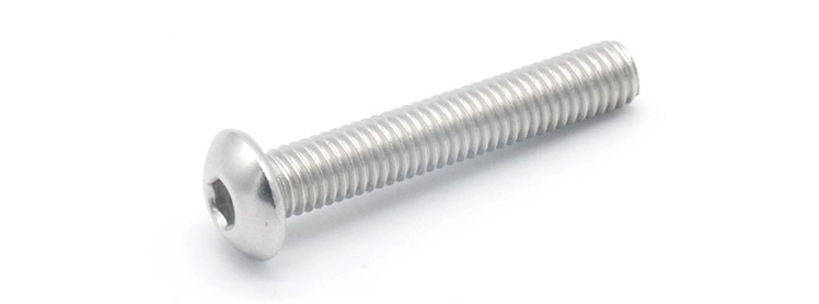 ISO7380 M4 Stainless Steel Hex Socket Button Head Screw