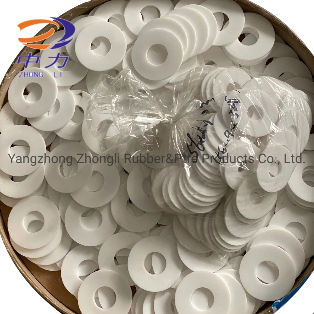 Customized Corrosion Resistant Teflon PTFE Sealing Gasket, Washer and Ring