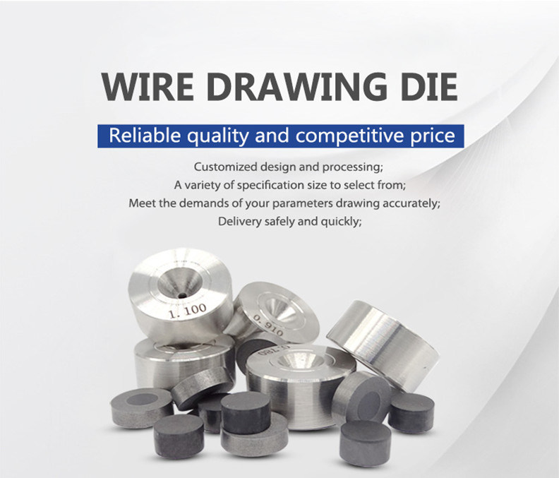 Round Hole Wire Drawing Natural Diamond Wire Drawing Die