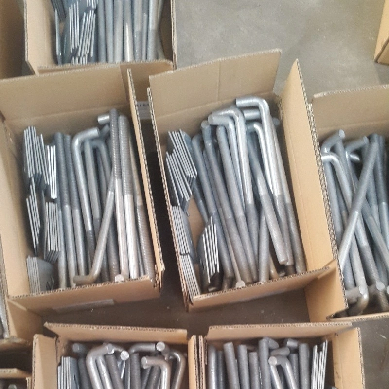M10-M30 Anchor Bolt with Nut and Washers in Good Quality