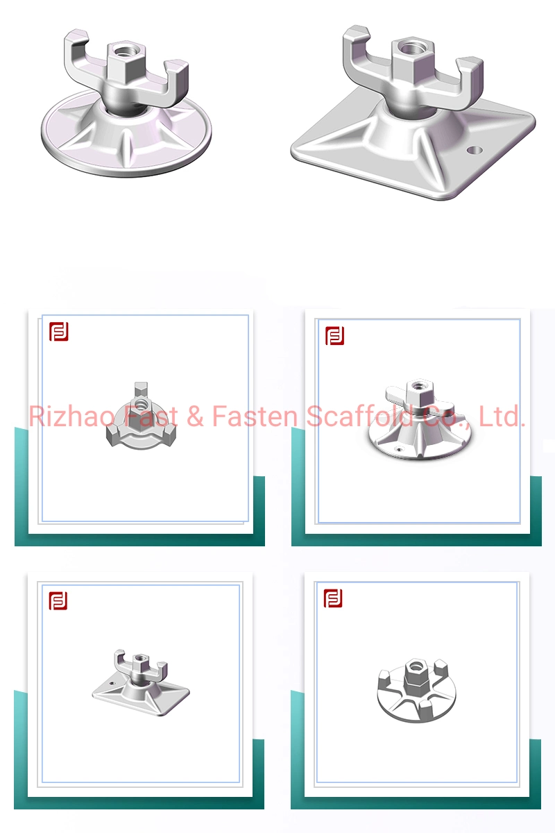 Formwork Tie Rod Anchor Nut Wing Nut Casted Disc Nut for Construction