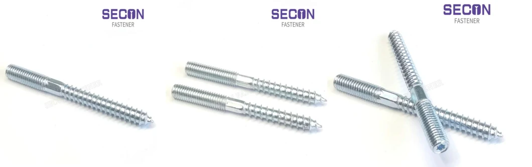 China Factory Hanger Bolt Double Thread Metric Thread Screw Wood Screw Machine Thread Wood Thread Tapping Screw Torx T30/Machine Screw/Roofing Bolt High Quality