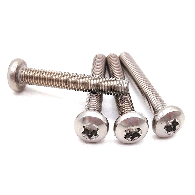 Stock ISO7380 Stainless Steel Socket Button Head Machine Screw