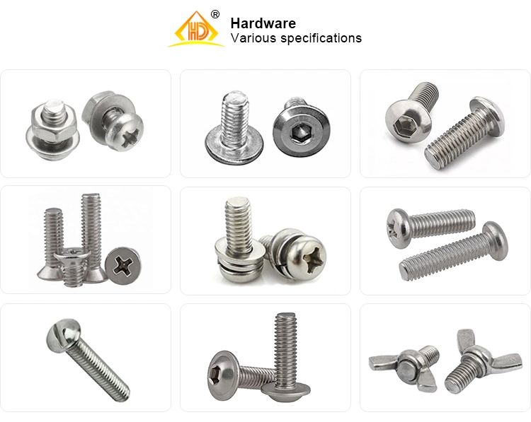 Professional Stainless Steel A4 M18~M100 Hexagon Socket Button Head Screw