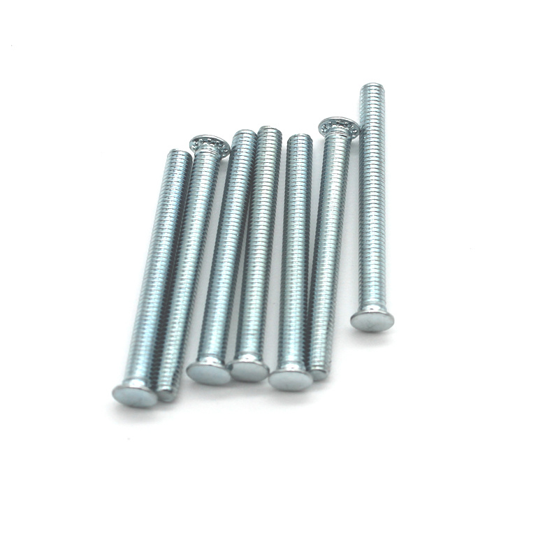 White Heavy Structural Bolts, Stainless Steel Nut Bolt 55mm Length