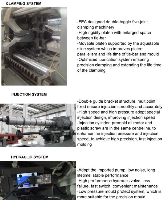 260ton Fixing Anchor Heat Preservation Nail Attemperator Nail Insulation Nail Plastic Injection Molding Machine, Stable Quality, Competitive Cost, Save Energy