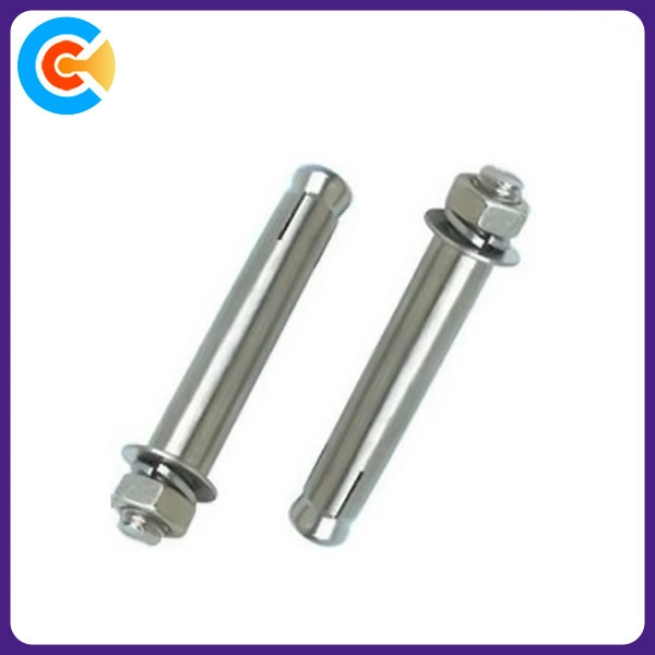 Stainless Steel Hexagon Head Sleeve Anchor Expansion Bolts Confirmat Bolts