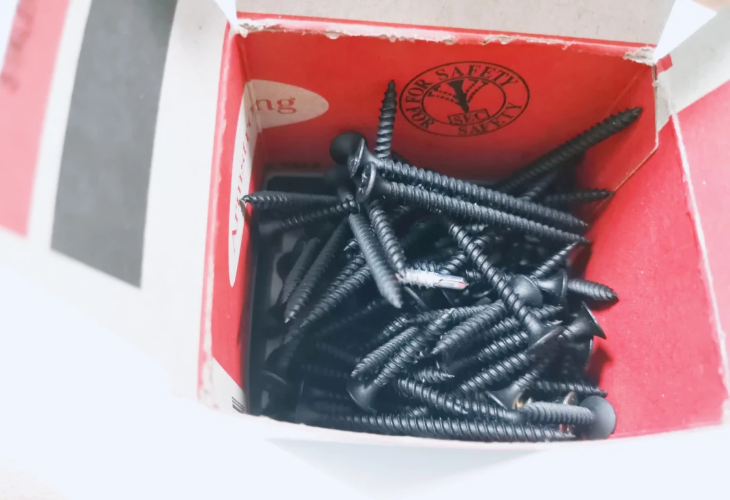 Plasterboard Tornillo Drywall Screws Nail/Black Phosphated Galvanized Coarse Fine Thread Self Tapping Drywall Screw