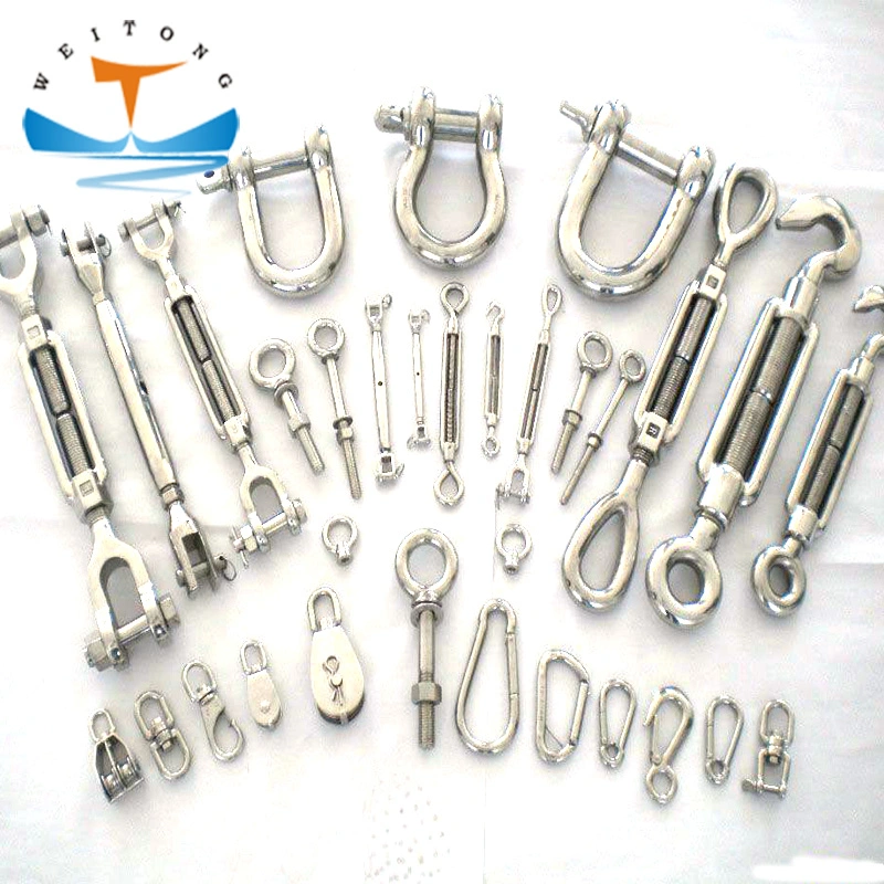 Marine Swivel Us Type Jaw and Eye Turnbuckle Drop Forged Steel Hook and Hook Turnbuckle