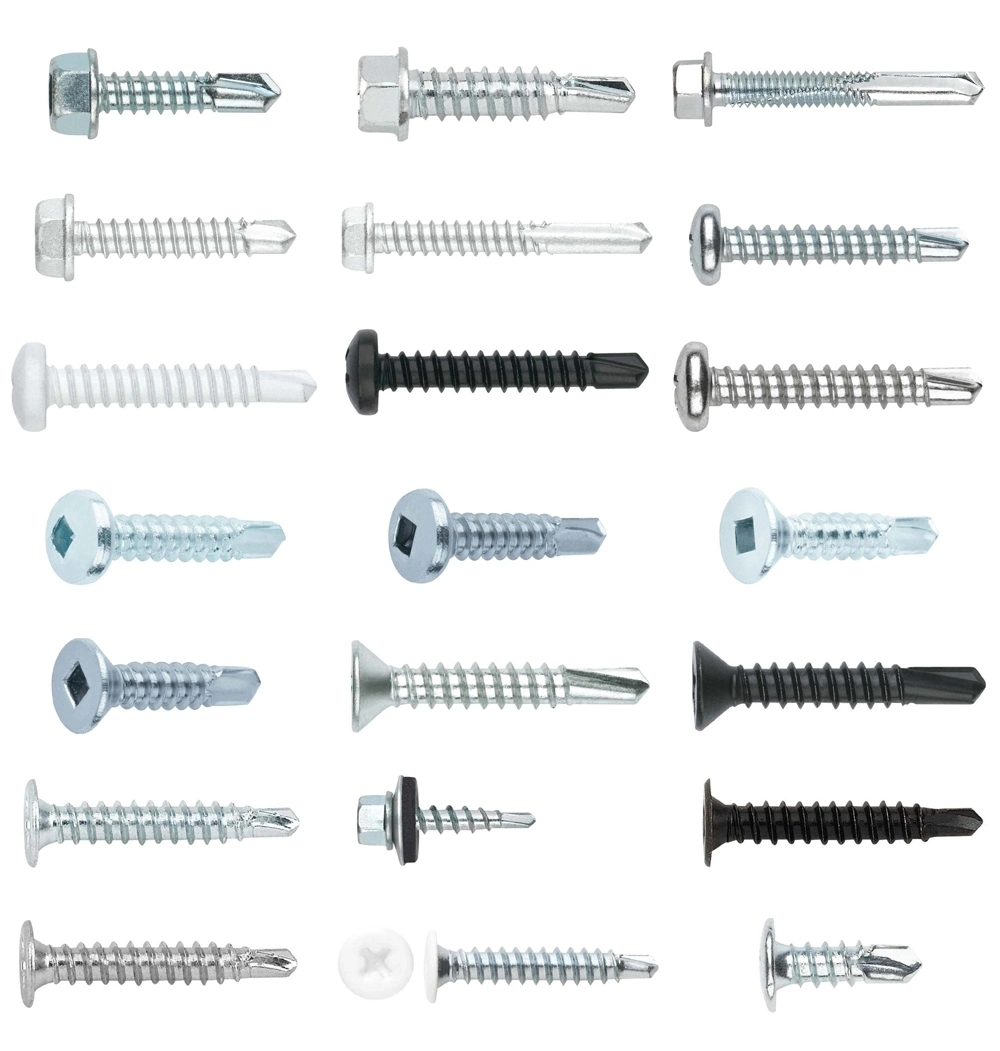 Customized in China Hex Head Self Drilling Screws Wood Screw Prices