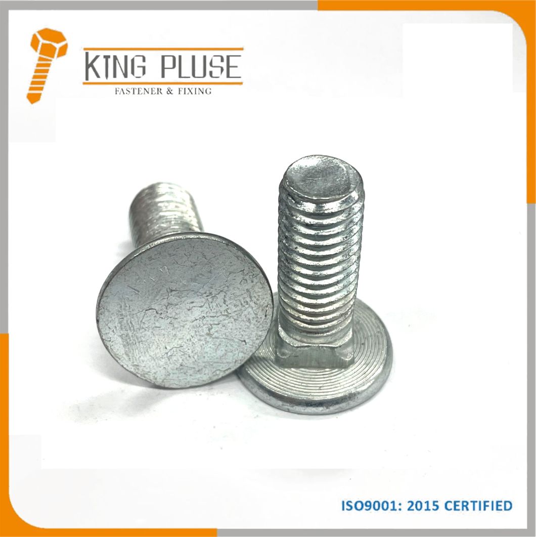 Fastener DIN603 M6 M8 M10 M12 Carbon Steel /Stainless Steel Carriage Bolt