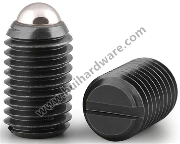 Carbon Steel Slotted Socket Head Ball Point Spring Set Screws