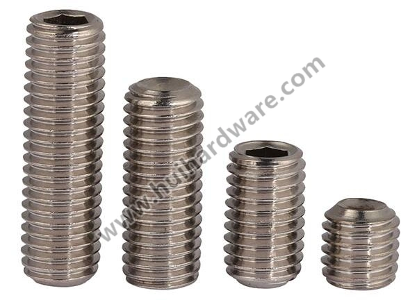 Stainless Steel 304/316 Grub Screws Set Screws with Cup Point DIN916