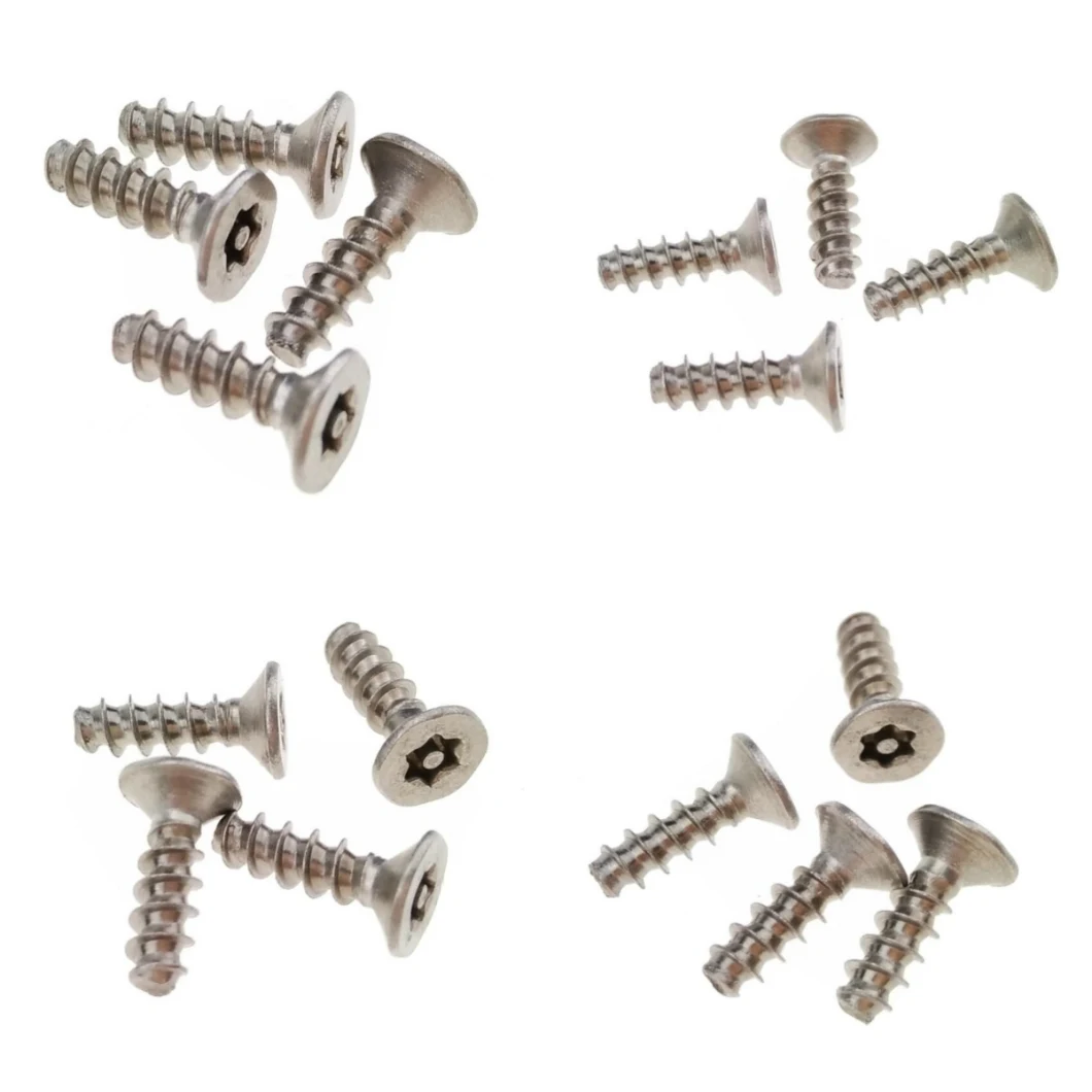 Hardware Type-P Type Full Thread Triangle Screw with Carbon Steel