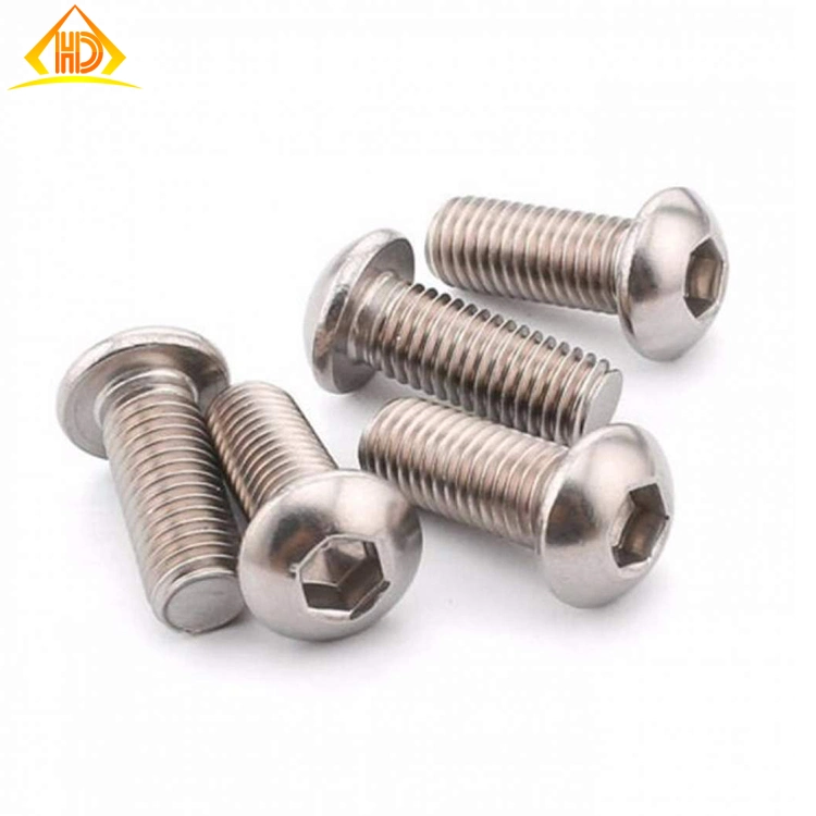 Professional Stainless Steel A4 M18~M100 Hexagon Socket Button Head Screw