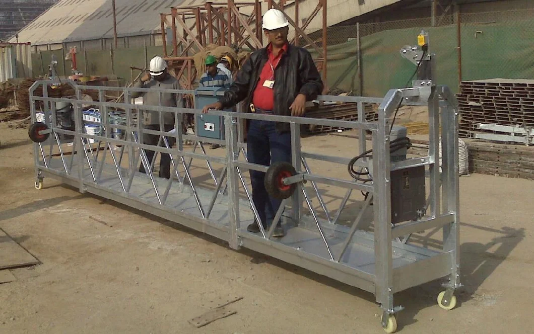 Zlp800-7.5m Steel Hot-DIP Galvanized Suspended Platform, Cradle, Gondola (hot zinc)
