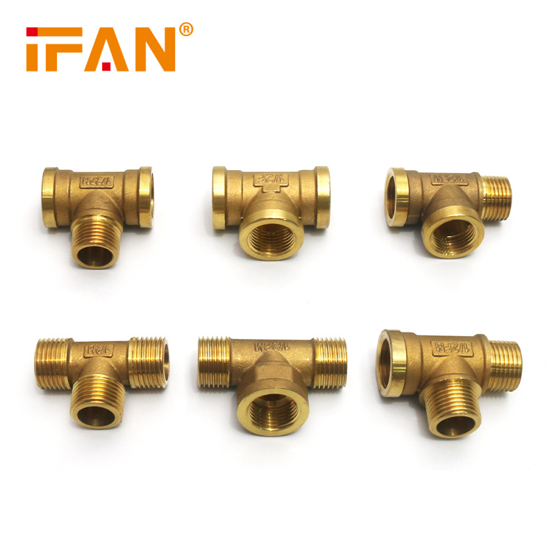 Ifan High Quality 01design Brass Fittings Full Sizes Drinking Water Supply Connector