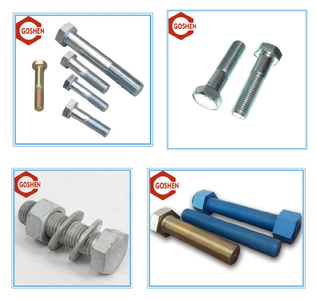 Stainless Steel Hex Bolt / Hex Screw with High Quality