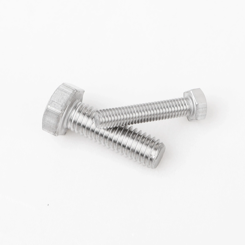 Chinese Fastener DIN933 Big Size M30-M42 Stainless Steel Hex Hexagon Bolts in Stock