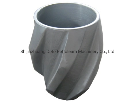Direct Factory Spiral Vane Aluminum Solid Body Rigid Centralizer Cast Aluminum Centralizer