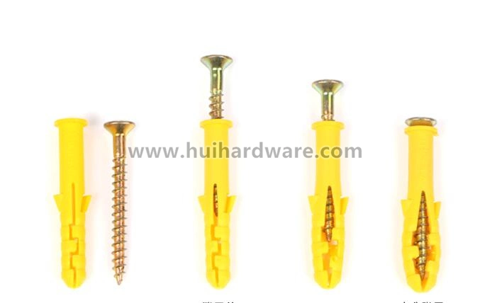 Small Yellow Croaker Expansion Screw Expansion Plug Rubber Plug Expansion Anchor Bolt