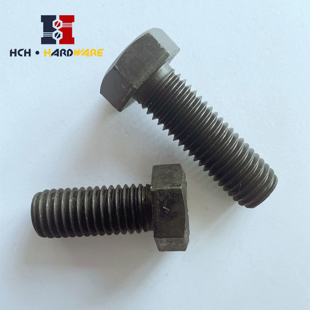 Black Oxide ASTM A325 A490 Structural Heavy Hex Bolt