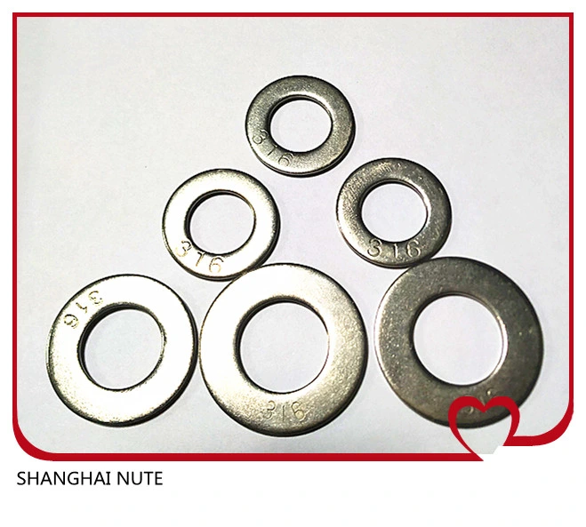 Stainless Steel 316 Flat Washers, DIN125, M10
