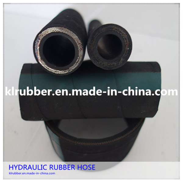 EN853 1SN Steel Braided Rubber Hydraulic Hose