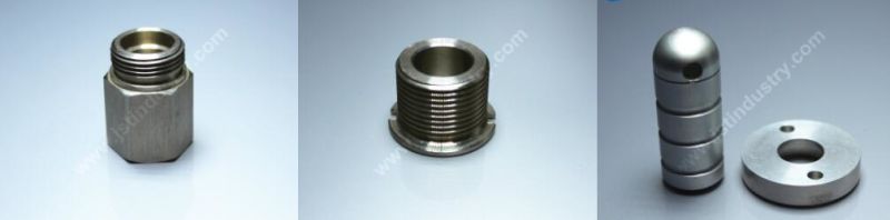 CNC Machined Precision Stainless Steel Hexagon External Thread Quick Connectors