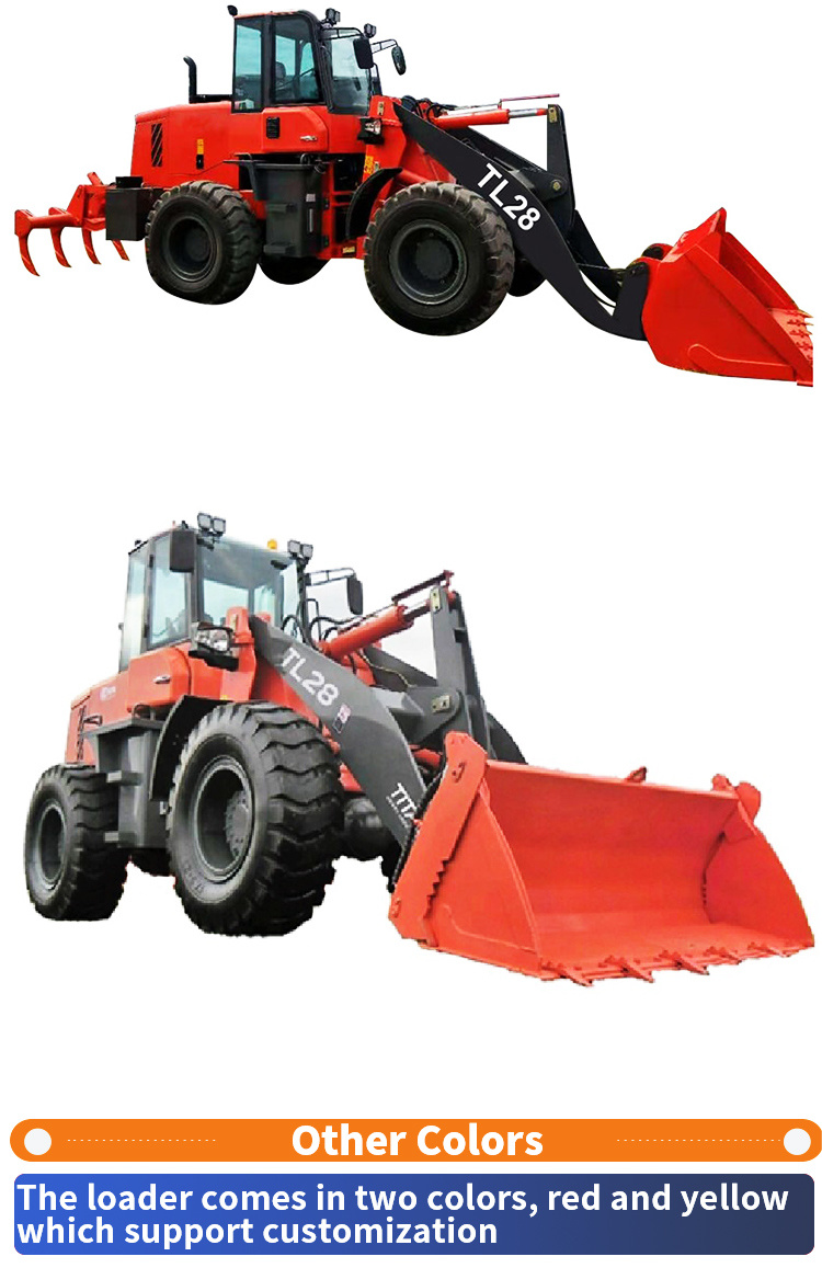 Chinese Brand New Quick Coupler 2.8 Ton Wheel Loader for Sale