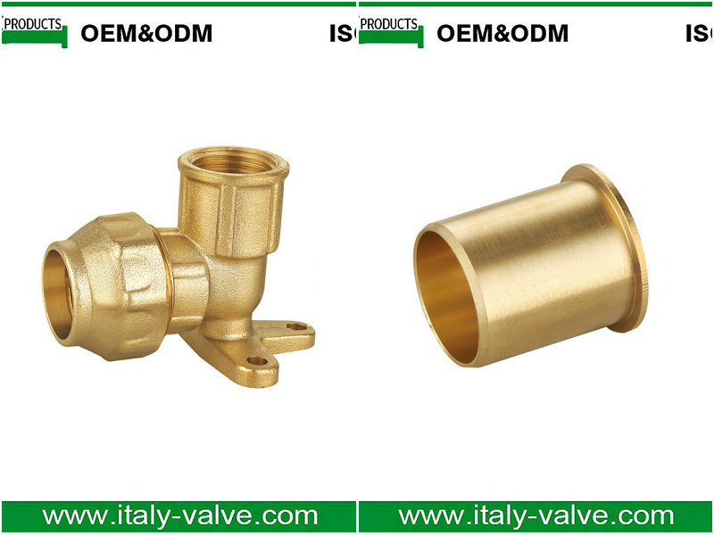 Wholesale Price Brass Straight Male Compression Fitting for PE Pipe Fitting