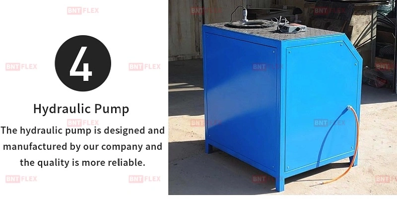 China Machinery Bnt102g Nut Swaging Machines Hydraulic Hose Fitting Crimping Machine
