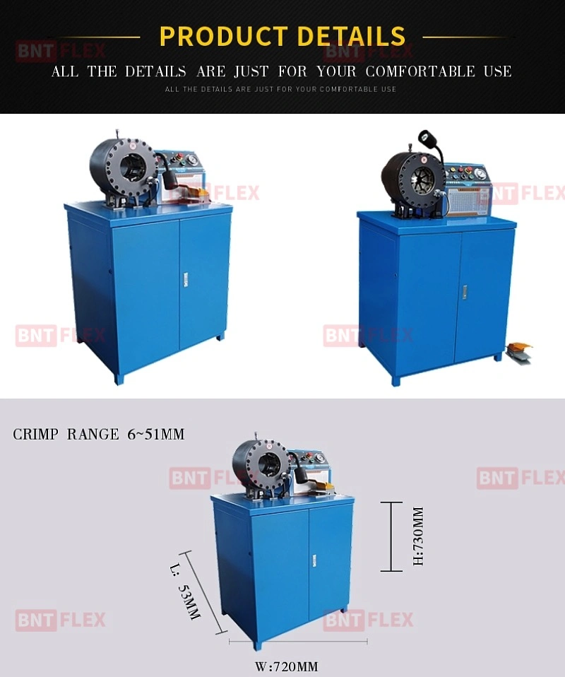 China Manufacturer High Quality Wholesale Hydraulic Hose Crimping Machine for Sale Philippin