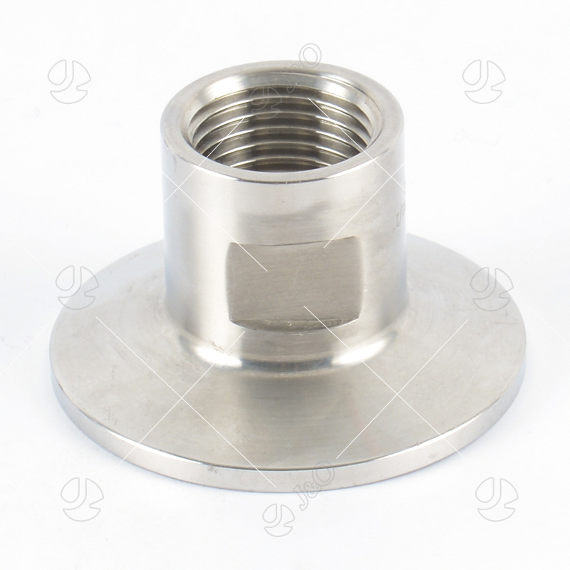 Stainless Steel Hygienic Female Tri-Clover Hose Adapter