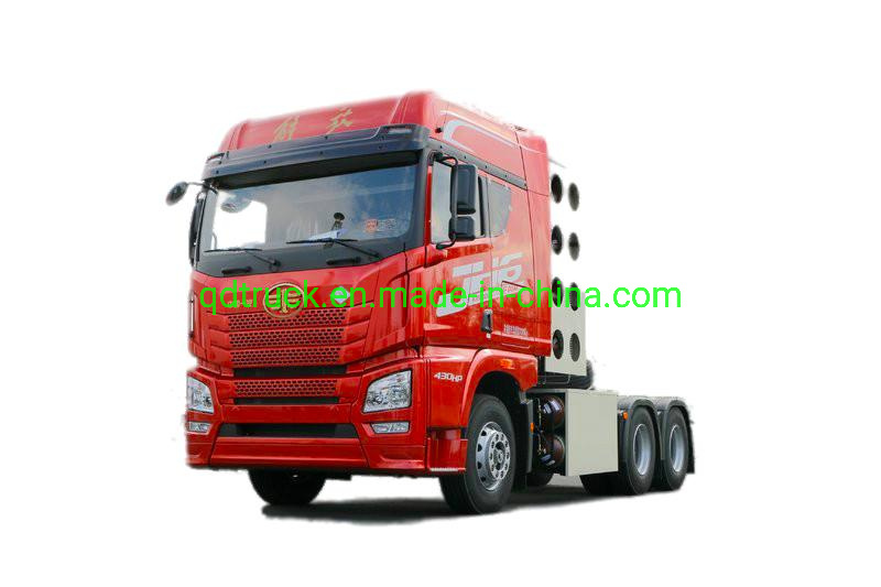 FAW CNG Engine 6X4 Heavy Tractor Head Truck/ Truck With CNG Engine