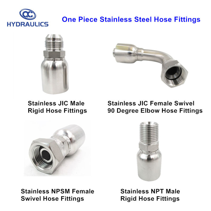 Stainless Steel Hose End Fittings/Hy Series Hose Fittings/Hydraulic Couplings